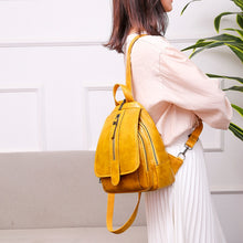 Load image into Gallery viewer, High Quality Oil Wax Leather Backpack