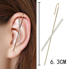 Load image into Gallery viewer, Alloy Cross Ear Pin Design