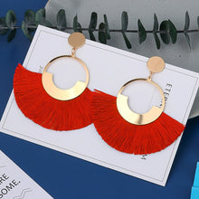 Load image into Gallery viewer, Bohemian Tassel Earrings