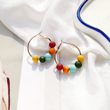 Load image into Gallery viewer, Wood Geometric Earrings