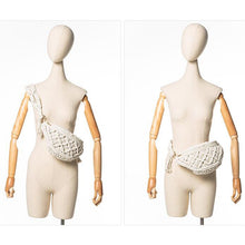 Load image into Gallery viewer, Cotton Woven Waist Bag/Fanny Pack