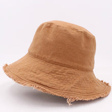 Load image into Gallery viewer, Cotton Fringed Bucket Hat