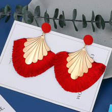 Load image into Gallery viewer, Bohemian Tassel Earrings