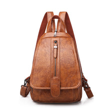 Load image into Gallery viewer, High Quality Oil Wax Leather Backpack