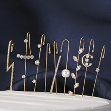 Load image into Gallery viewer, Alloy Cross Ear Pin Design