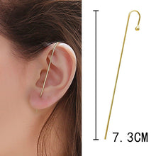 Load image into Gallery viewer, Alloy Cross Ear Pin Design