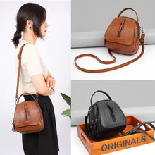 Load image into Gallery viewer, Vintage Soft Leather Shoulder Bags
