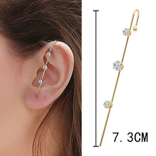 Load image into Gallery viewer, Alloy Cross Ear Pin Design