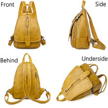Load image into Gallery viewer, High Quality Oil Wax Leather Backpack