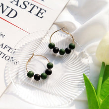 Load image into Gallery viewer, Wood Geometric Earrings