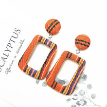 Load image into Gallery viewer, Dangle Big Round Earrings