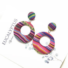 Load image into Gallery viewer, Dangle Big Round Earrings