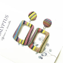 Load image into Gallery viewer, Dangle Big Round Earrings