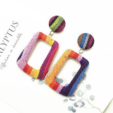 Load image into Gallery viewer, Dangle Big Round Earrings