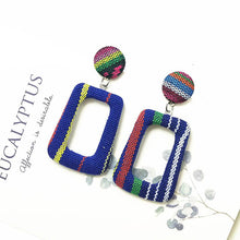 Load image into Gallery viewer, Dangle Big Round Earrings