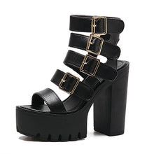 Load image into Gallery viewer, Women High Platform Heel Sandals