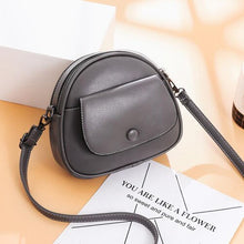 Load image into Gallery viewer, Leather Crossbody Messenger Handbag