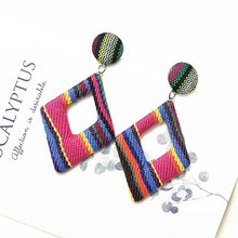 Load image into Gallery viewer, Dangle Big Round Earrings