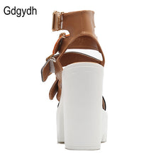 Load image into Gallery viewer, Women High Platform Heel Sandals