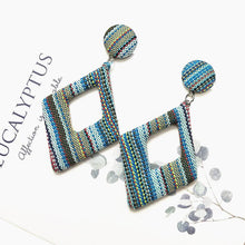 Load image into Gallery viewer, Dangle Big Round Earrings