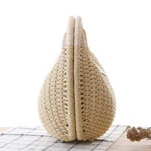 Load image into Gallery viewer, Summer Beach Straw Bag Shell Shaped Women's Fashion Handbags