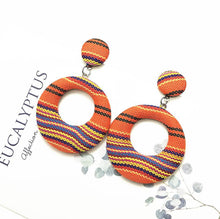 Load image into Gallery viewer, Dangle Big Round Earrings