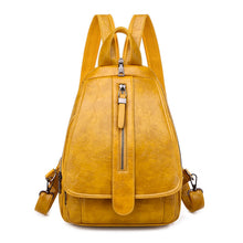 Load image into Gallery viewer, High Quality Oil Wax Leather Backpack