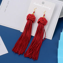 Load image into Gallery viewer, Bohemian Tassel Earrings
