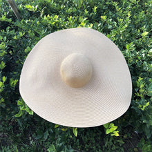 Load image into Gallery viewer, Oversized Large Beach Straw Hats For Women