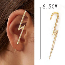 Load image into Gallery viewer, Alloy Cross Ear Pin Design