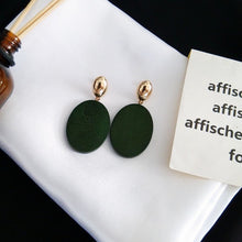 Load image into Gallery viewer, Wood Geometric Earrings