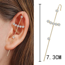 Load image into Gallery viewer, Alloy Cross Ear Pin Design