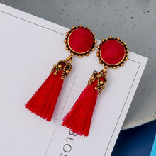 Load image into Gallery viewer, Bohemian Tassel Earrings