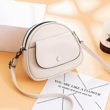 Load image into Gallery viewer, Leather Crossbody Messenger Handbag