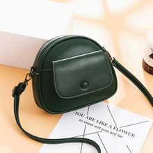 Load image into Gallery viewer, Leather Crossbody Messenger Handbag
