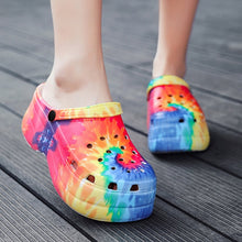 Load image into Gallery viewer, Leopard Platform Slipper Ladies Casual Shoes