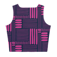 Load image into Gallery viewer, "Blue Raspberry" Crop Top