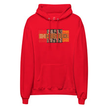 Load image into Gallery viewer, "In Red" Unisex fleece hoodie