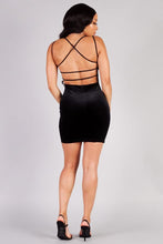 Load image into Gallery viewer, Showstopper, Sexy Crossover Strap Dress
