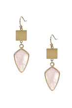 Load image into Gallery viewer, Fashion Marbling Stone Dangle Earring
