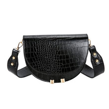 Load image into Gallery viewer, Crocodile Pattern Crossbody Bag
