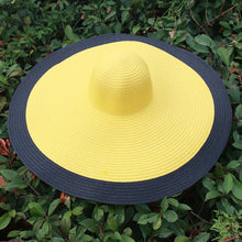 Load image into Gallery viewer, Oversized Large Beach Straw Hats For Women
