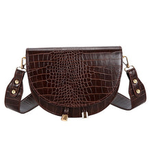 Load image into Gallery viewer, Crocodile Pattern Crossbody Bag
