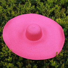 Load image into Gallery viewer, Oversized Large Beach Straw Hats For Women
