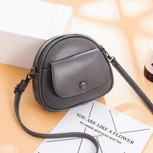 Load image into Gallery viewer, Leather Crossbody Messenger Handbag
