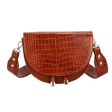 Load image into Gallery viewer, Crocodile Pattern Crossbody Bag
