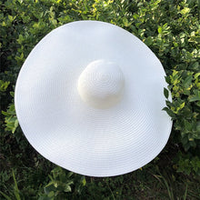 Load image into Gallery viewer, Oversized Large Beach Straw Hats For Women
