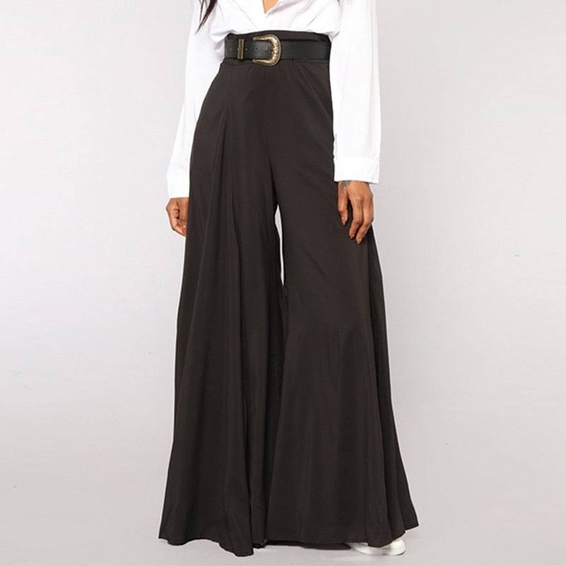 Vintage High Waist Wide Leg Pants