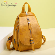 Load image into Gallery viewer, High Quality Oil Wax Leather Backpack
